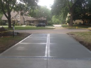 Finished Driveway