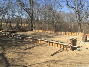 Prepping a foundation